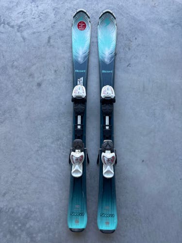 Blizzard Sheeva 110 cm Skis With IQ 4.5 Bindings (Used)