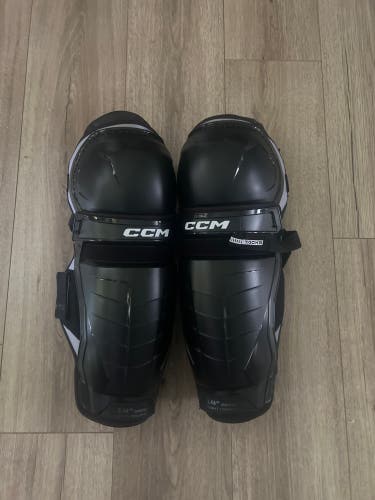 Senior CCM TACKS XR PRO 14" Shin Pads (New)