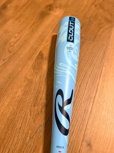 2025 Rawlings Clout AI Alloy USABat Certified Bat (-10) 17 oz 27" (Used)