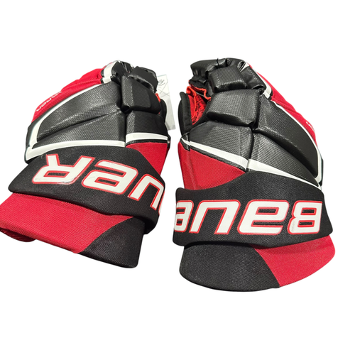 Used Bauer VAPOR X Senior Gloves Red 13" 11375-S000380063
