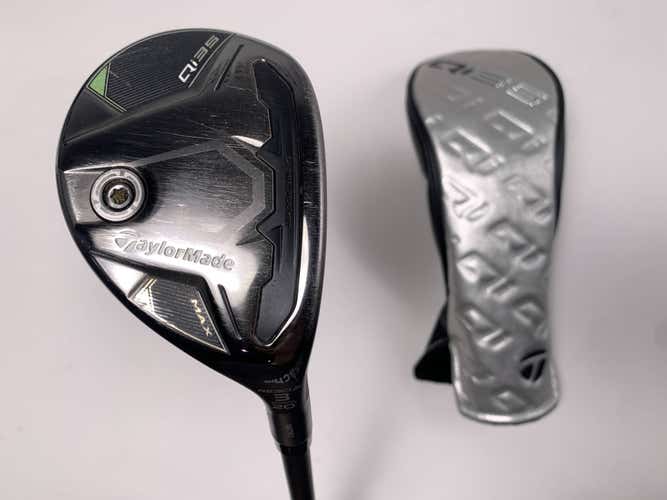 TaylorMade Qi35 Max Rescue 3 Hybrid 20* HZRDUS 6.5 Gen 5 Black 90g XStiff  RH HC