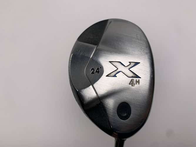 Callaway X 4 Hybrid 24* Aldila NV Green 65g Stiff Graphite Mens RH Midsize Grip