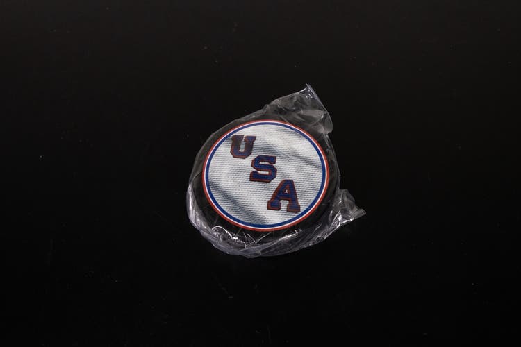 USA Hockey Olympic Jersey Design Puck - Fanatics Exclusive - Not Sold In Stores