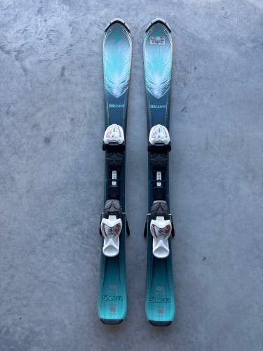 Blizzard Sheeva 100 cm Skis With IQ 4.5 Bindings (Used)