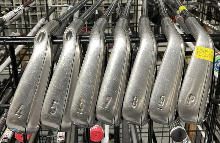 Callaway X HOT PRO 4-P Irons Set Stiff Flex Steel Shaft MRH USED