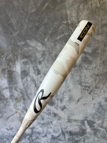 2025 Rawlings Icon Composite Bat USSSA Certified (-5) Composite 27 oz 32" (Used)