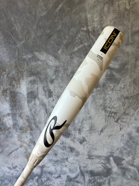 2025 Rawlings Icon Composite Bat USSSA Certified (-5) Composite 27 oz 32" (Used)