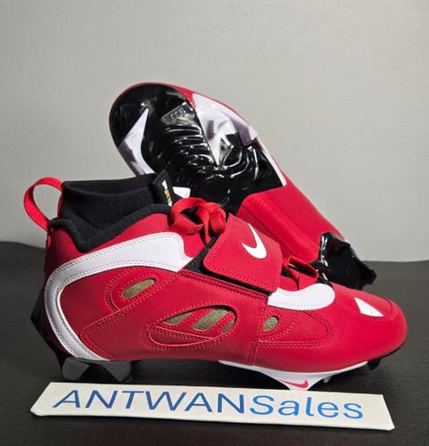 Nike Air Diamond Turf DT II 2 TD Deion Sanders Prime Red IF4807
