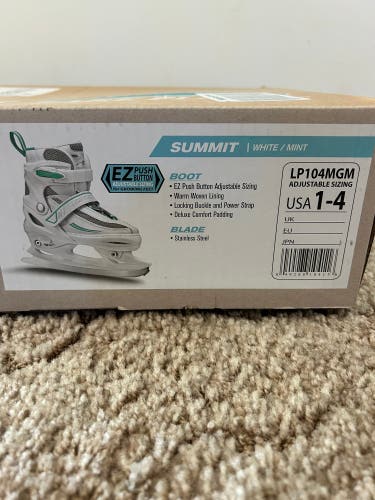 Lake Placid Summit Skates (New) size 1-4