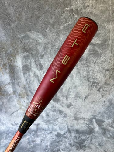 Louisville Slugger Meta Composite Bat USABat Certified (-10) Composite 18 oz 28" (Used)