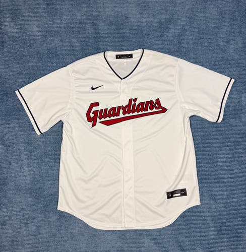 Nike Cleveland Guardians MLB Jersey White Officially Licensed Men’s Size XL NEW