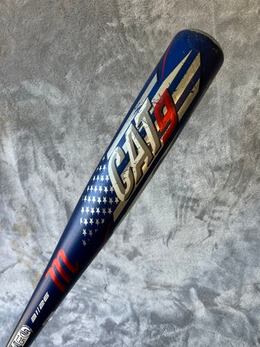 2021 Marucci CAT9 Pastime Alloy Bat USSSA Certified (-5) Alloy 25 oz 30" (Used)