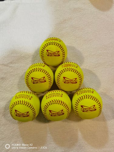 Softball 10 Pack (Used) + 6 pack (99%new) 12"