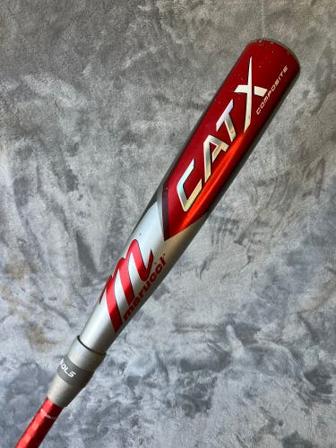 2023 Marucci CAT X Composite Bat USSSA Certified (-10) Composite 19 oz 29" (Used)