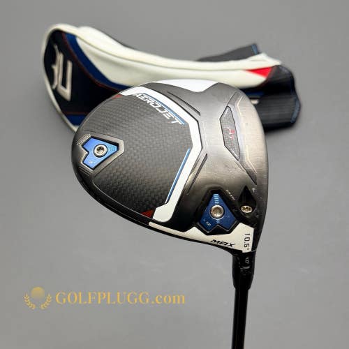 10.5 Driver- Cobra Aerojet Max w/ Headcover / Ventus, Stiff (3220)