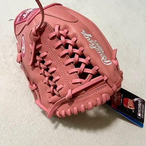 Rawlings 11.75” RHT Gold Glove Elite Trapeze Baseball Softball Glove Pink Right Hand Throw