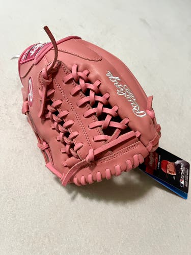 Rawlings 11.75” RHT Gold Glove Elite Trapeze Baseball Softball Glove Pink Right Hand Throw