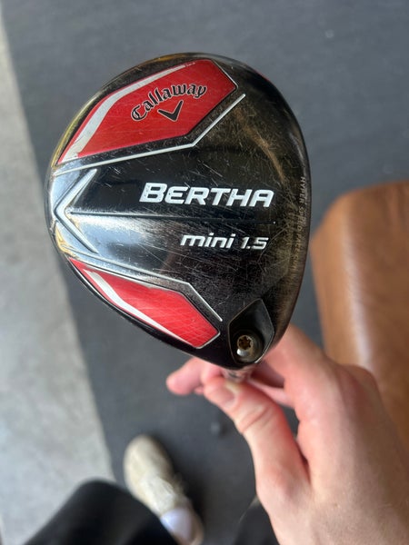 Men's 2015 Callaway Bertha Mini 1.5 Right Handed mini driver