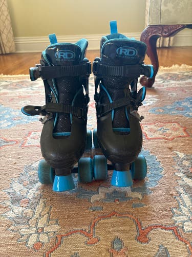 Roller Derby Blue and Black skates