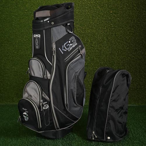 Sun Mountain KG:3 Cart Golf Bag 14-Way Divider w/ Putter Well & Rain Hood!!