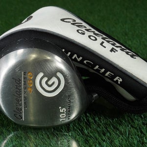 Cleveland Launcher 460 10.5 Driver Titanium Regular LH W/ Headcover & New Grip