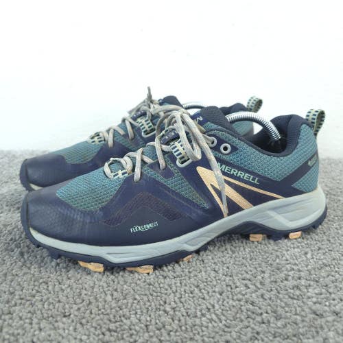 Merrell MQM Flex 2 GTX Womens Size 8 Hiking Shoes J033676 Blue Trail Runner