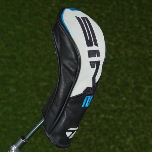 TaylorMade SIM 2 Hybrid Headcover Black / White / Blue ~ LOOK!!