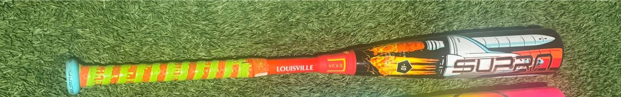 2026 Louisville Slugger Supra Composite USSSA Certified Bat (-10) 17 oz 27" (Used)