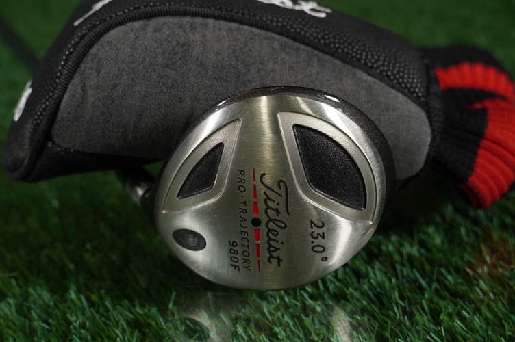 Titleist 980F Rare 23 9 Wood Fairway 4360 SR Soft Regular RH + Cover ~ Minty!!