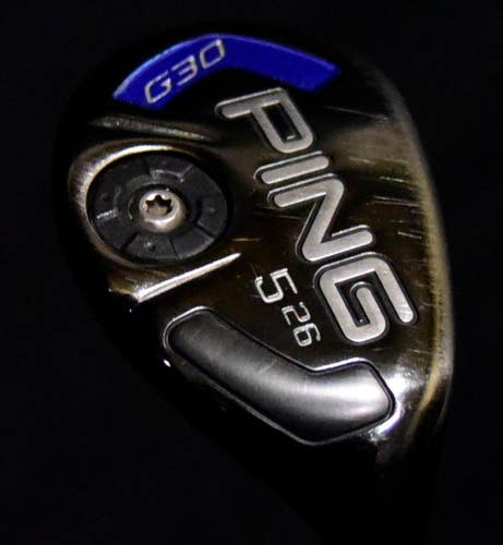 PING G30 5 HYBRID LOFT: 26 FLEX: REGULAR LENGTH: 39 IN RIGHT HANDED