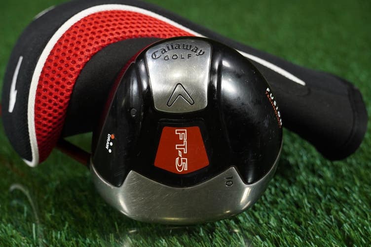 Callaway FT-5 10 DRAW Driver Aldila NVS 55-R 350 Regular Graphite RH +Cover