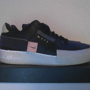 Nike Air Force 1 Type Black Men's 12