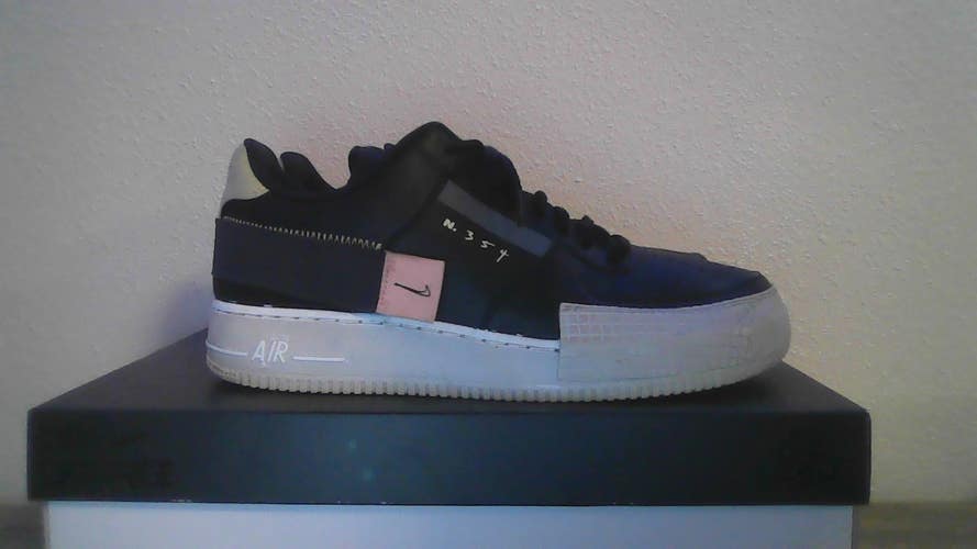 Nike Air Force 1 Type Black Men's 12