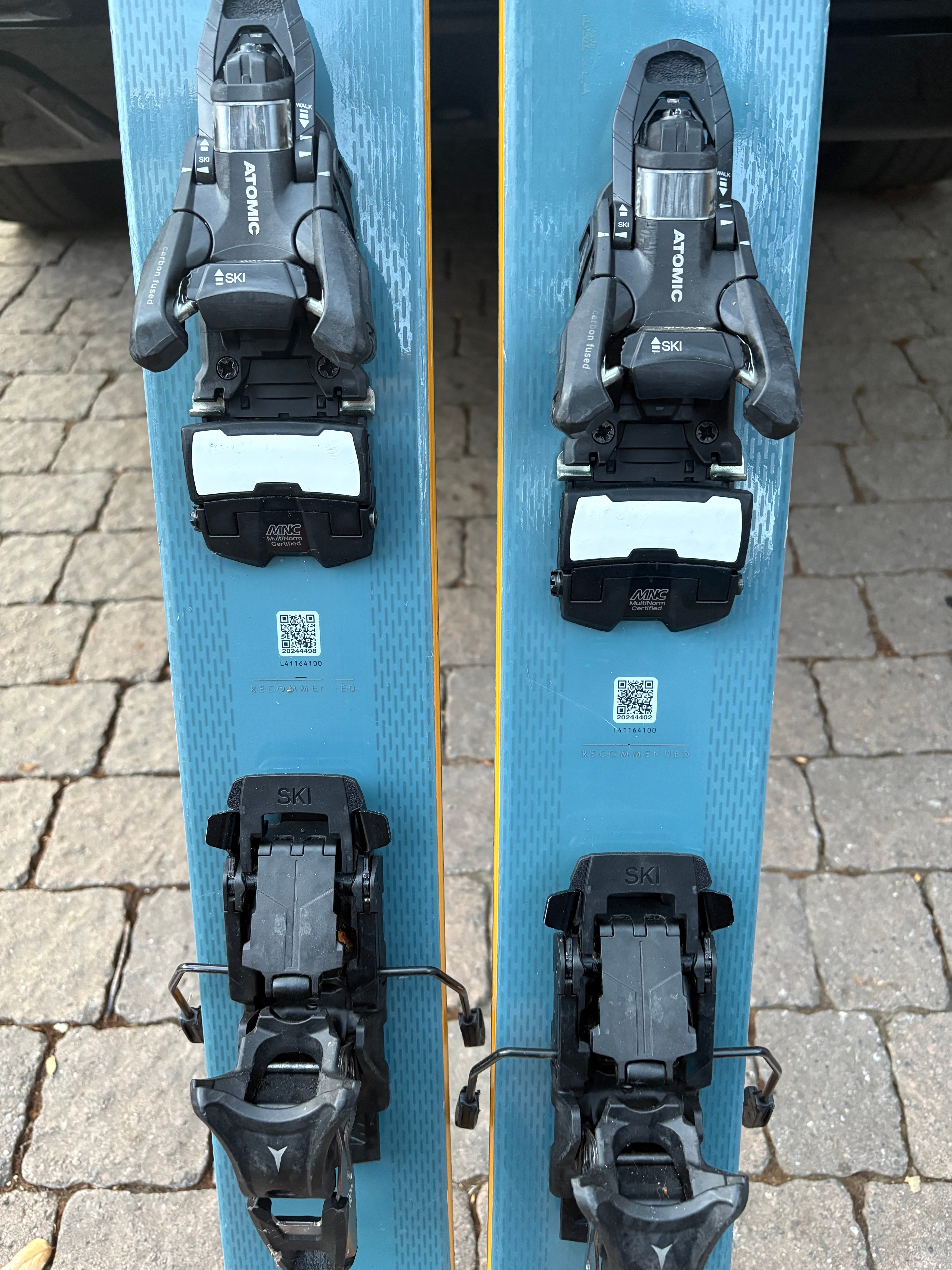 Unisex 2020 Salomon 171 cm Powder QST 118 Skis With Bindings Max