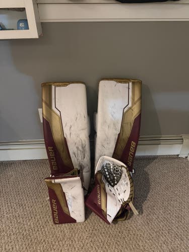 33" 2025 Bauer Supreme Shadow Regular Goalie Full Set Pro Stock (Used)
