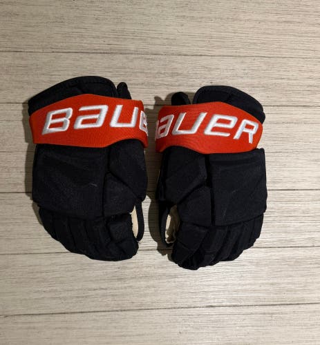 Ducks pro stock Bauer Vapor Hyperlite Gloves 14” Helleson