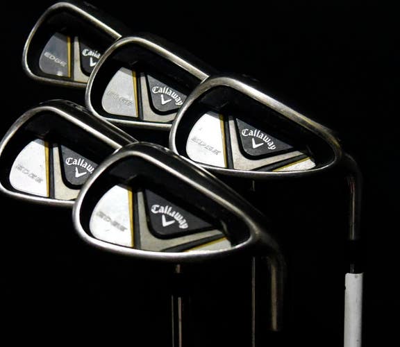 CALLAWAY EDGE IRON SET 6-PW FLEX: REGULAR LENGTH: (6) 37.5IN RIGHT HANDED