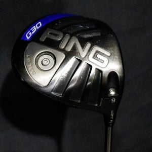 PING G30 DRIVER LOFT: 9 FLEX: STIFF LENGTH: 44.5 IN RIGHT HANDED