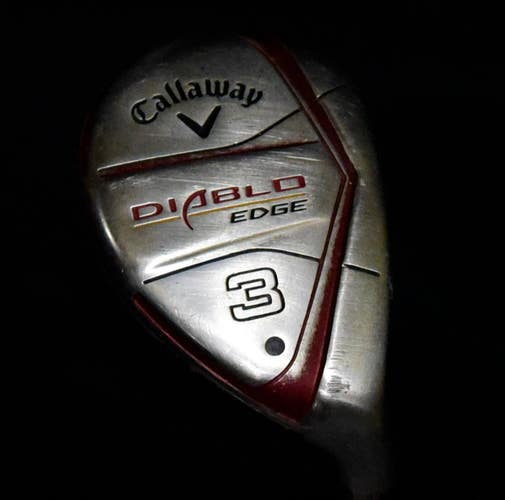 CALLAWAY DIABLO 3 HYBRID FLEX: REGULAR LOFT: 21 LENGTH: 40.5 IN RIGHT HANDED