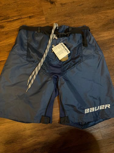 Blue Medium Bauer Supreme Pant Shell (New)