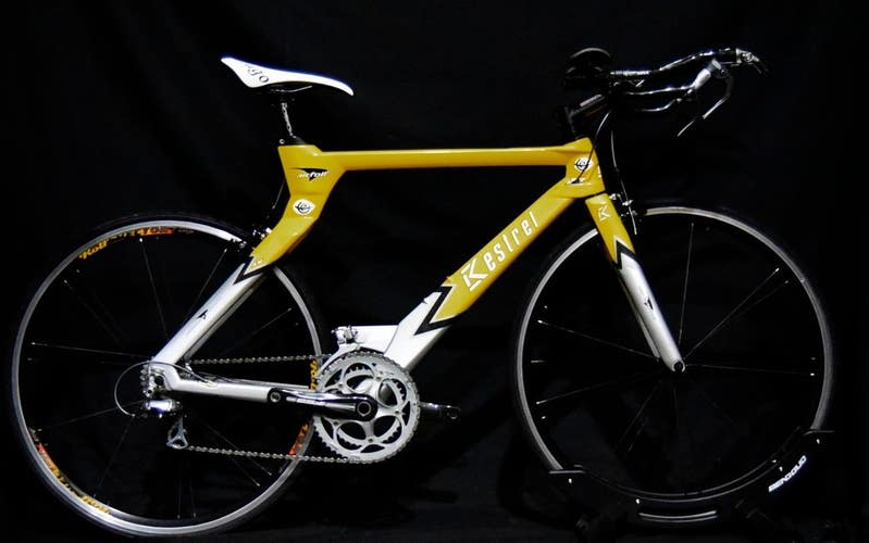 KESTREL AIRFOIL PRO ROAD BIKE SIZE LARGE, 58 CM, CARBON DURA ACE THRATLON
