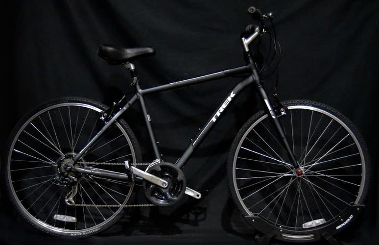 TREK VERVE 1 HYBRID BIKE SIZE LARGE, 20", 21 SPEED, ALUMINUM