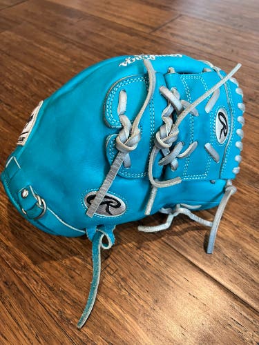 Rawlings Heart of the Hide 11.75" Glove (PROR205CFB-9TE) Teal/Silver - Dick's Exclusive