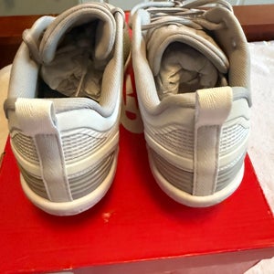 Gray Women's Size M 9.0 (W 10.0) New Balance Low Top Metal (New)