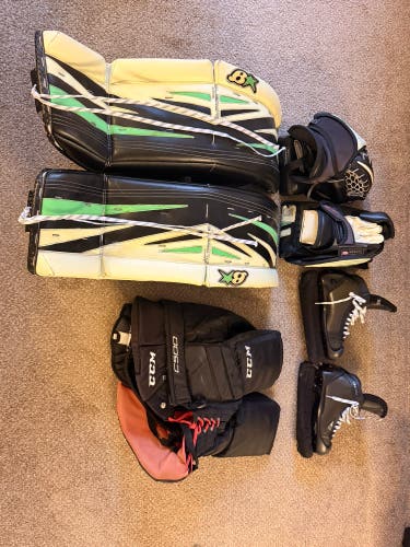 34" Brian's Sub-zero Pro II Regular Goalie Full Set Pro Stock (Used)