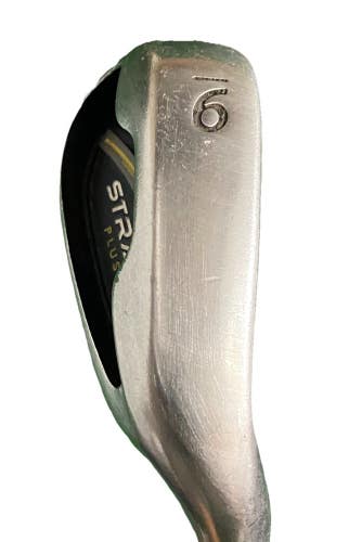 Strata Plus Stainless 9 Iron Men's RH Stiff Flex Steel 35.5" Nice Factory Grip