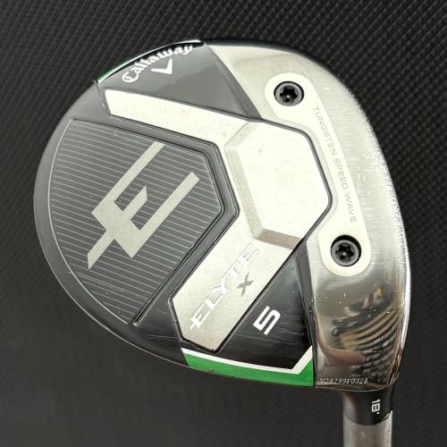 CALLAWAY ELYTE X 5 WOOD (18 DEGREE) + HEADCOVER