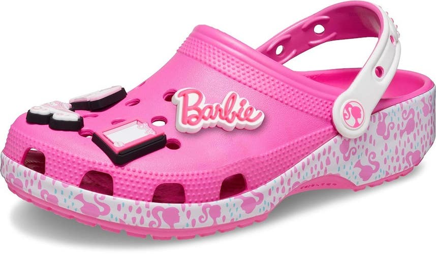 Crocs Classic 208817-6QQ Clogs Men's US 13 Barbie Pink Lifestyle Shoes KFC1009