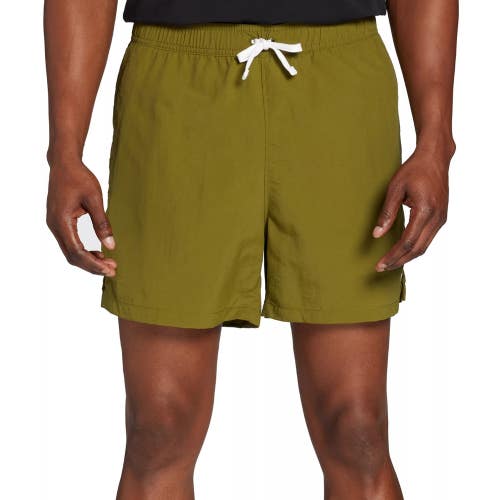 The North Face Action 2.0 Shorts Men M Green Drawstring Waist Activewear KFC1033