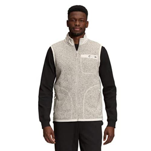 The North Face Gordon Lyons Vest Men's Large Gray Full Zip Outdoor Winter KFC824